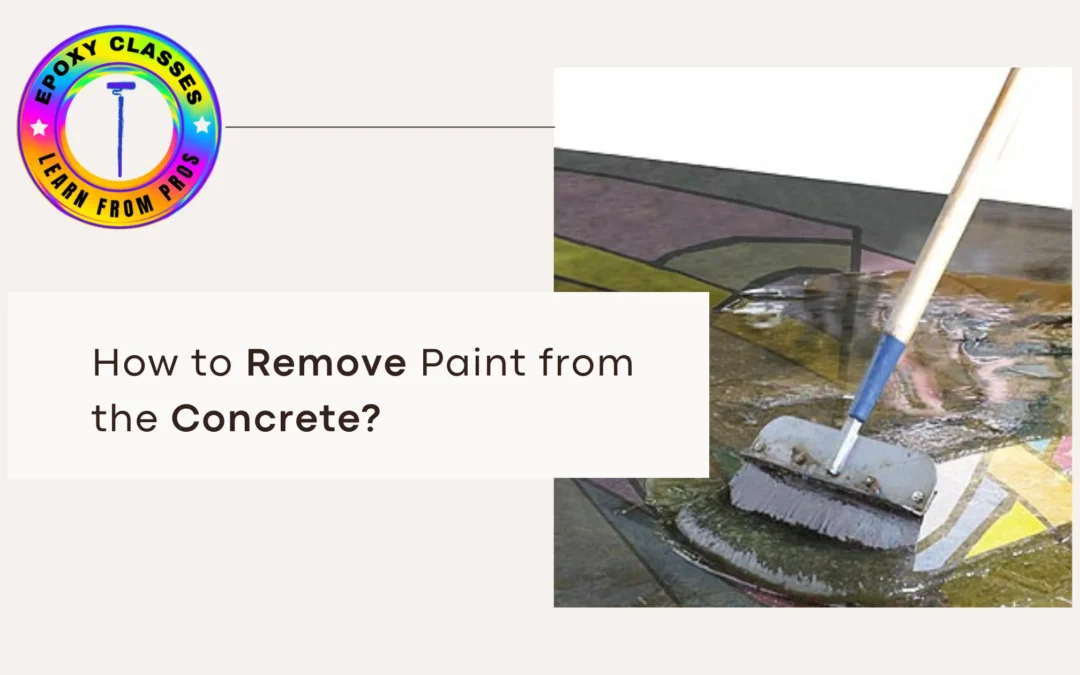 How to Remove Paint from the Concrete