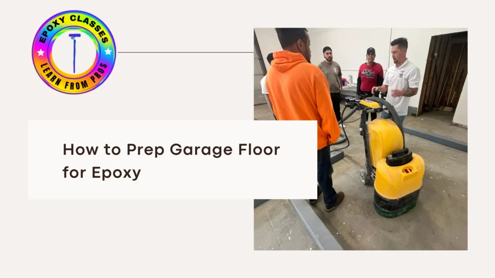 How to Prep Garage Floor for Epoxy