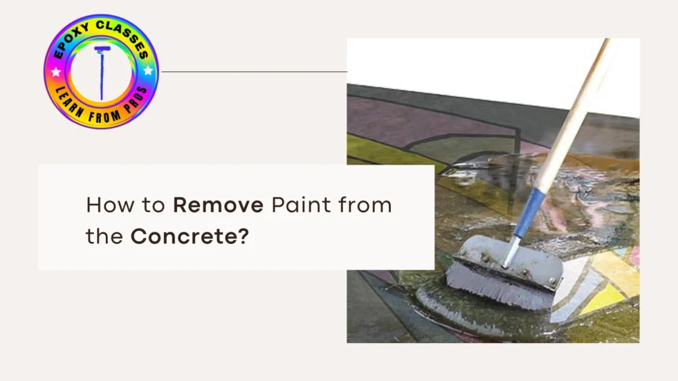 How to Remove Paint from the Concrete