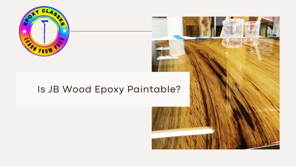 Is JB Wood Epoxy Paintable